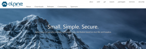 alpine-linux-home-page