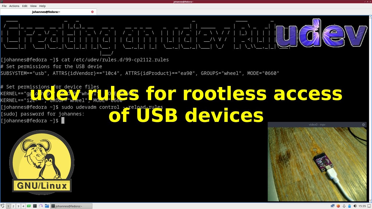 配置udev